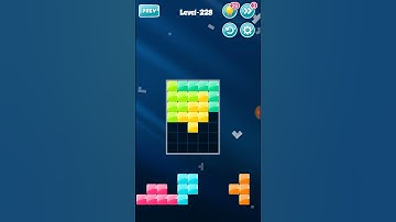 Block! Basic Rookie Level 228 Walkthrough Solution