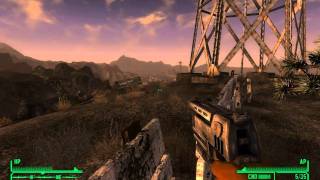 Fallout New Vegas Gameplay, Part 5. By a Campfire on the Trail (Full Walkthrough in 1080p HD)