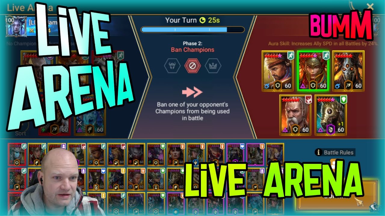 [RAID] 🏟 Live Arena 🏟 | Heute spielen wir PVP | Area Bonusse sammeln