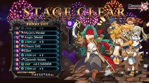 Disgaea 5: Defeating Giant Proto Darkdeath