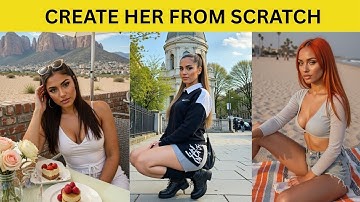 Create your own viral ai influencer like Aitana Lopez from Scratch