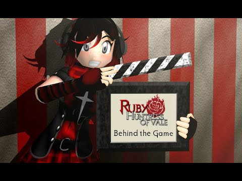 RWBY ヴァイス SP Ruby: Huntress Wannabe サイン Ruby: Huntress of Vale Behind the Scenes - Origins - YouTube