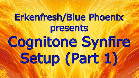 Setting Up Synfire (Part 1) General Setup