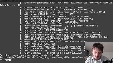 ATLAS Software Tutorial 1: Setup & Particle Generation