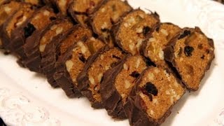 No Bake Chocolate Fekkas Recipe - Cookingwithalia - Episode 221