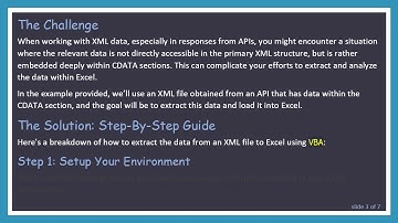 Extracting Data from XML to Excel Using VBA