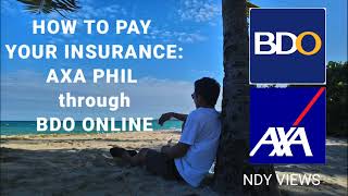 HOW TO PAY AXA INSURANCE USING BDO ONLINE BANKING screenshot 4