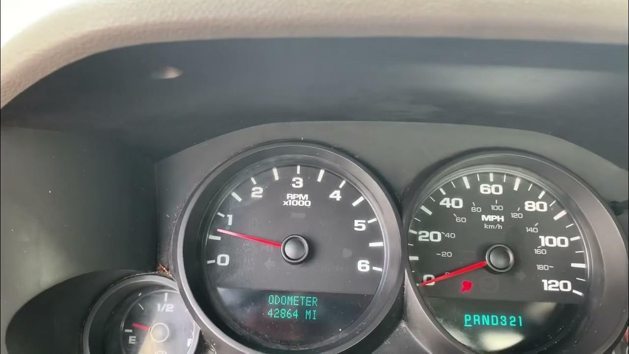 2007 Chevy Silverado Engine and dash - YouTube