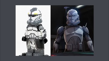 Lego Star Wars Commander Wolffe Review! (Clone Army Customs)