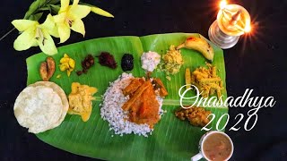 Onasadhya 2020 Promo || Onam Recipes || Today's Treat