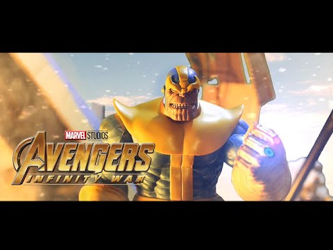 Avengers Infinity War STOP MOTION - Trailer Re-Creation