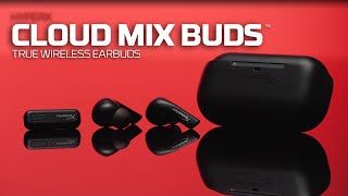 HyperX Cloud MIX Buds - 真無線耳機 I 極輕量  隨時遊戲