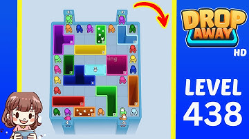 Drop Away Level 438 Solution Walkthrough