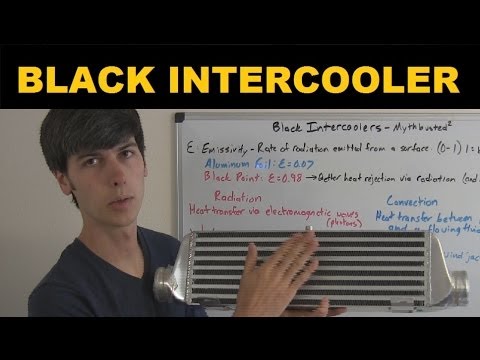 Black Intercoolers - Mythbusting Mighty Car Mods