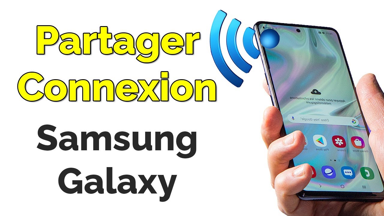 Comment partager la connexion Samsung, partage de wifi Samsung Galaxy -  YouTube