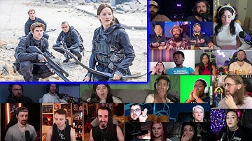 THE HUNGER GAMES: MOCKINGJAY PART 2 (2015) | MOVIE REACTION MASHUP #MOVIE #REACTION