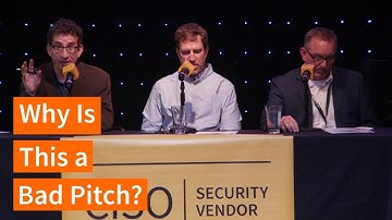 Why Is This a Bad Pitch? (for Cybersecurity Products)
