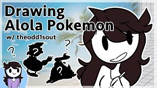 Drawing Alola Pokemon W/ Theodd1Sout