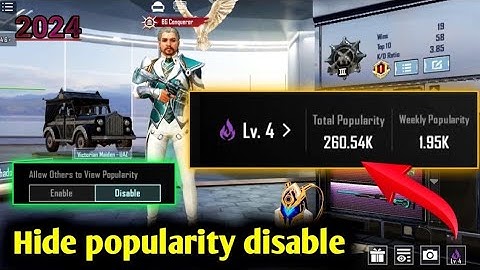 Allow Others to View Popularity Disable / popularity hide / पापुलैरिटी छुपाए कैसे💡