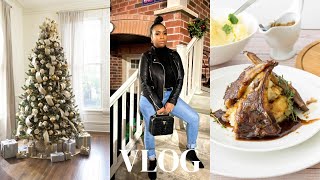 VLOGMAS DAY | BIRTHDAY CELEBRATION + GROCERY HAUL + COOKING LAMB CHOPS | TYPICALLY TONI