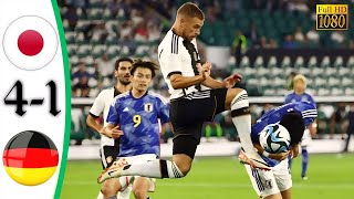 Japan vs Germany 4-1 Highlights \& All Goals 2023 Full HD | International Friendly Match