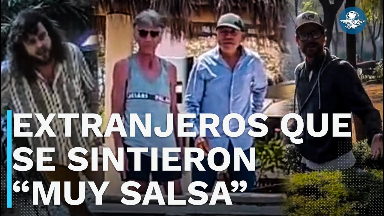 Extranjeros muy ”gallitos