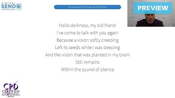 Hello assessment data, my old friend - Dale Pickles (Preview)