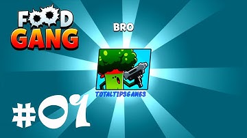Food Gang - Gameplay Walkthrough Part 1 - Tutorial (iOS, Android)