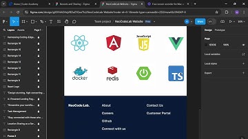 Figma Ui Design for NeoCode lab. website