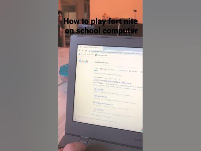 How to play fortnite on school computer