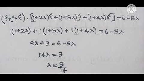 Intercept form of a plane, Equation of plane passing through the intersection of two planes/Part 8