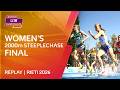 Battle over the Barriers | Womens 2000m Steeplechase Final Replay | U18 Championships Rieti 2026