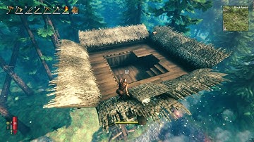 Valheim treehouse gets RAIDED!!!