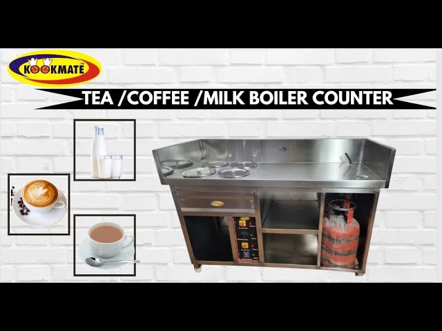 Commercial Tea /Coffee Electric Milk Boiler s.s counter suppliers