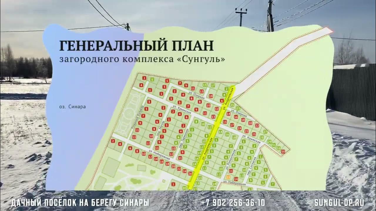 Озеро сунгуль на карте