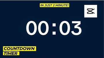 How to create a countdown timer on capcut