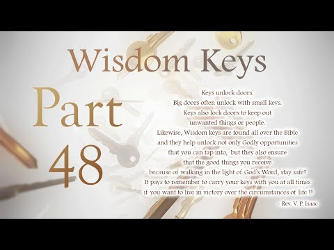 Wisdom Keys - Part 48