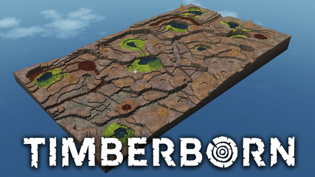 【TIMBERBORN】 Lets Own This New Map! Time to cap off all the water sources.