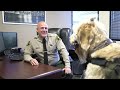 Teddy helps with Reentry program for the Sheriff