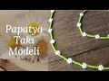 Papatya Kolye Yapımı | Kum Boncuklarla Papatya Kolye ve Bileklik | Daisy Necklace and Wristband