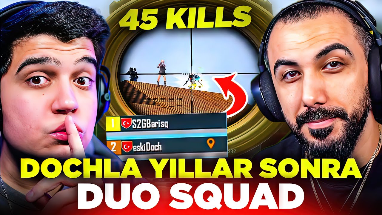 DOCHLA YILLAR SONRA YENİ MODDA DUO SQUAD ATTIK!! 😱 HARİTANIN YARISINI TEMİZLEDİK! | PUBG MOBILE