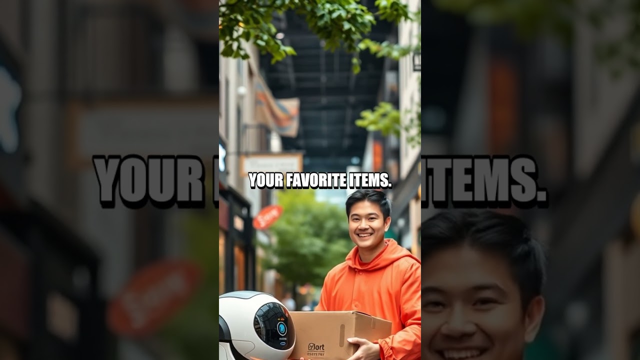 The Futuristic Self-Driving Smart Delivery Bot