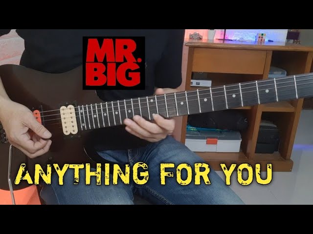 Anything for you - Mr Big solo tutorial (slow version) class=