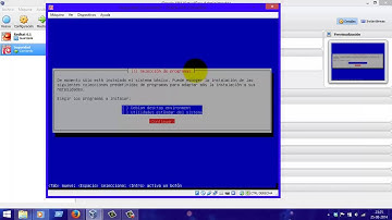 Instalacion Debian modo texto en maquina virtual