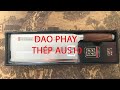 Tlvndao phay thp aus10 dao thi bn to  kitchen knife cleaver aus10 steel