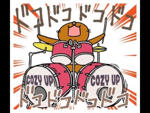 「ドラム大好き♪ぽこタン」のラインスタンプの販売を開始しました!