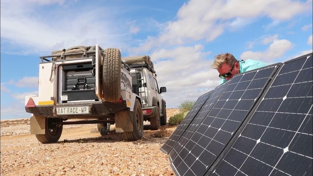 Flex Adventures TW95 12v Double Door FridgeFreezer at Knersvlakte with Mal Kamper! YouTube