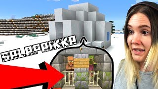 KETKÄ TIESI SALAPAIKASTA IGLUN ALLA? | Pelataan Minecraft #47