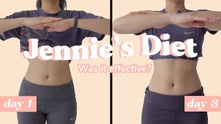 I tried eating like Jennie from Blackpink for 3 days! [Deb's vlog]