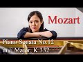 モーツァルト:ピアノソナタ第12番 ヘ長調 K.332 | Mozart: Piano Sonata No.12 in F Major, K.332
